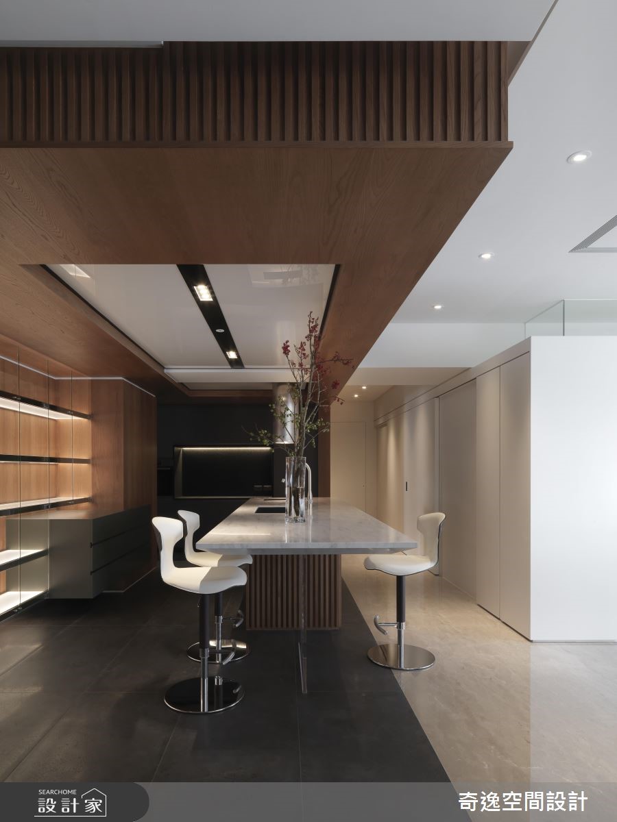 85坪中古屋(5~15年)＿現代風餐廳案例圖片＿奇逸空間設計＿奇逸_43之7