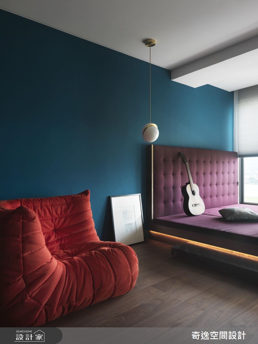 80坪新成屋(5年以下)＿現代風臥室案例圖片＿奇逸空間設計＿奇逸_44之16