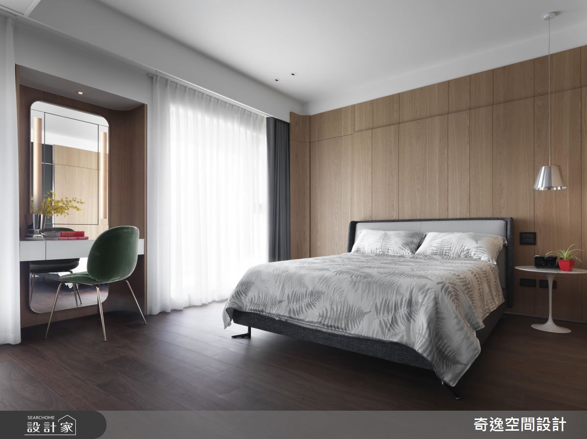 80坪新成屋(5年以下)＿現代風臥室案例圖片＿奇逸空間設計＿奇逸_44之18