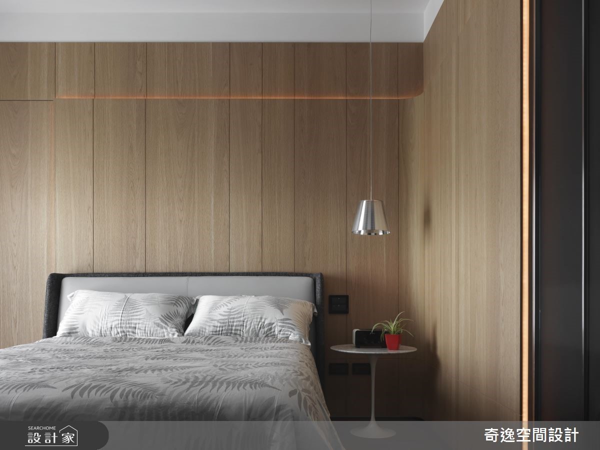 80坪新成屋(5年以下)＿現代風臥室案例圖片＿奇逸空間設計＿奇逸_44之19