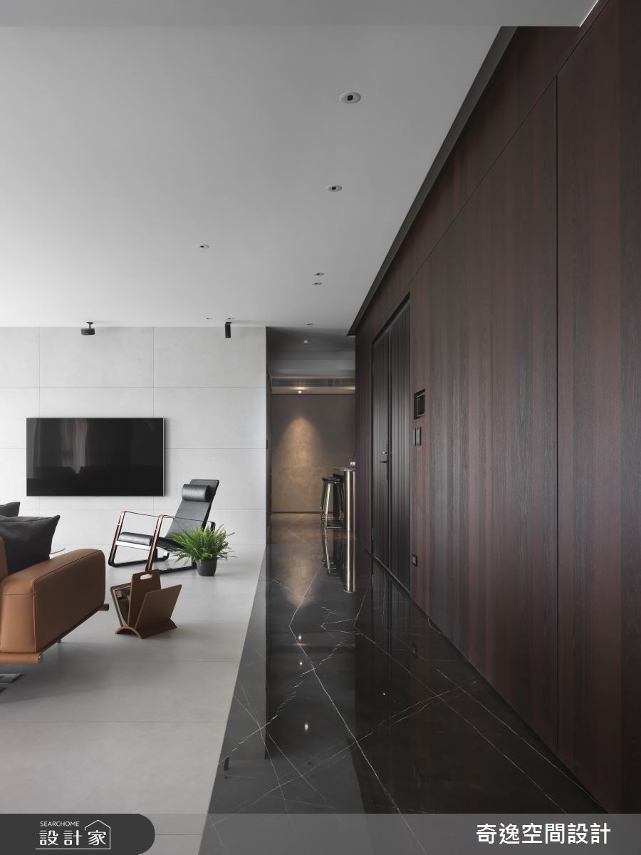 80坪新成屋(5年以下)＿現代風客廳案例圖片＿奇逸空間設計＿奇逸_44之1