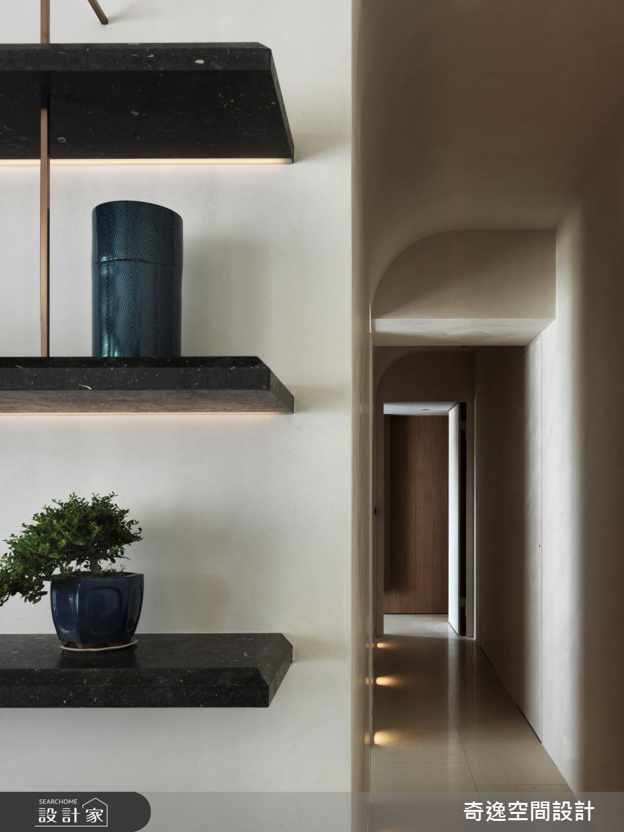 60坪新成屋(5年以下)＿現代風走廊案例圖片＿奇逸空間設計＿奇逸_47之17