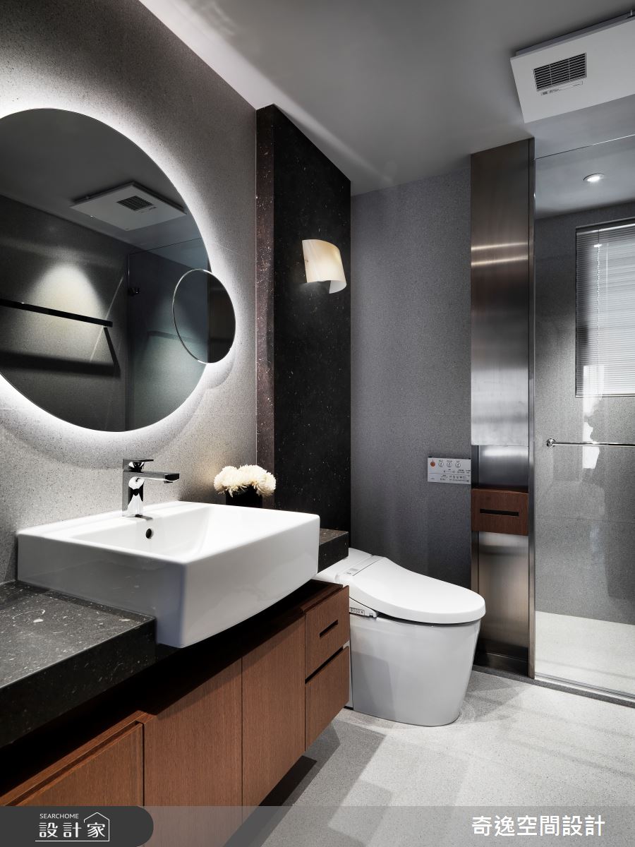 60坪新成屋(5年以下)＿現代風浴室案例圖片＿奇逸空間設計＿奇逸_47之25