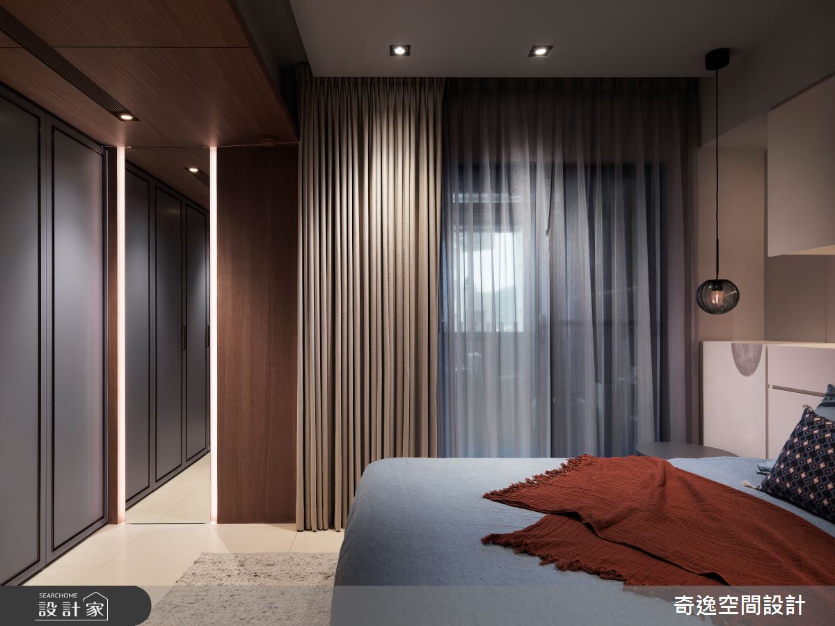 60坪新成屋(5年以下)＿現代風臥室案例圖片＿奇逸空間設計＿奇逸_47之30