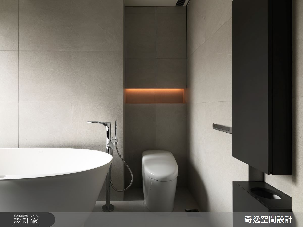 60坪新成屋(5年以下)＿現代風浴室案例圖片＿奇逸空間設計＿奇逸_45之25