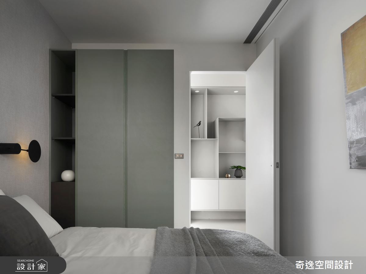 39坪新成屋(5年以下)＿現代風臥室案例圖片＿奇逸空間設計＿奇逸_46之23