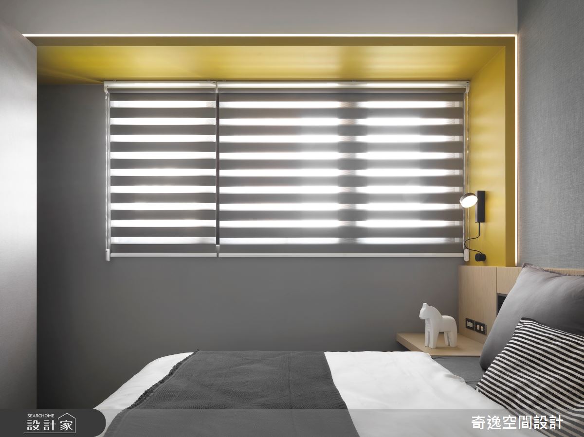 39坪新成屋(5年以下)＿現代風臥室案例圖片＿奇逸空間設計＿奇逸_46之24