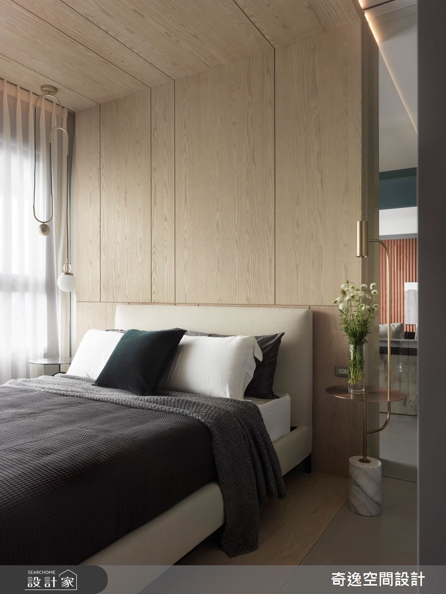 39坪新成屋(5年以下)＿現代風臥室案例圖片＿奇逸空間設計＿奇逸_46之25
