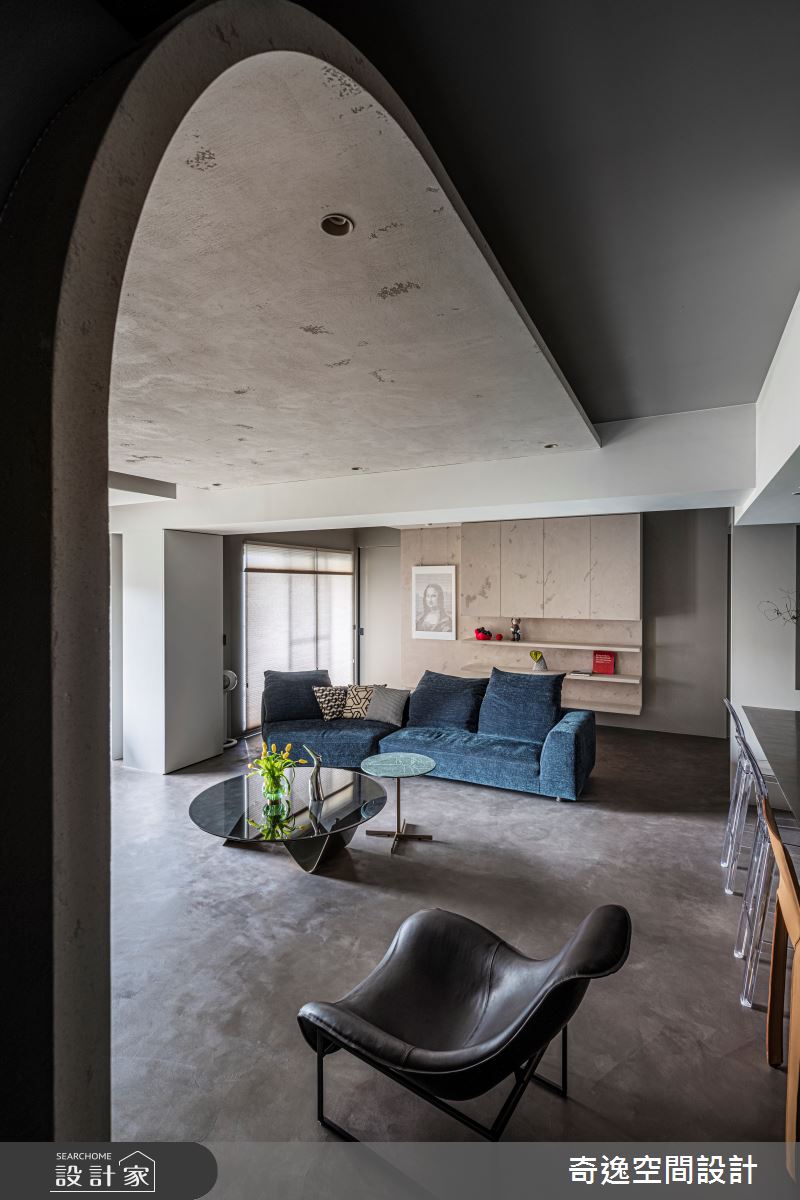 51坪新成屋(5年以下)＿現代風客廳案例圖片＿奇逸空間設計＿奇逸_48之4