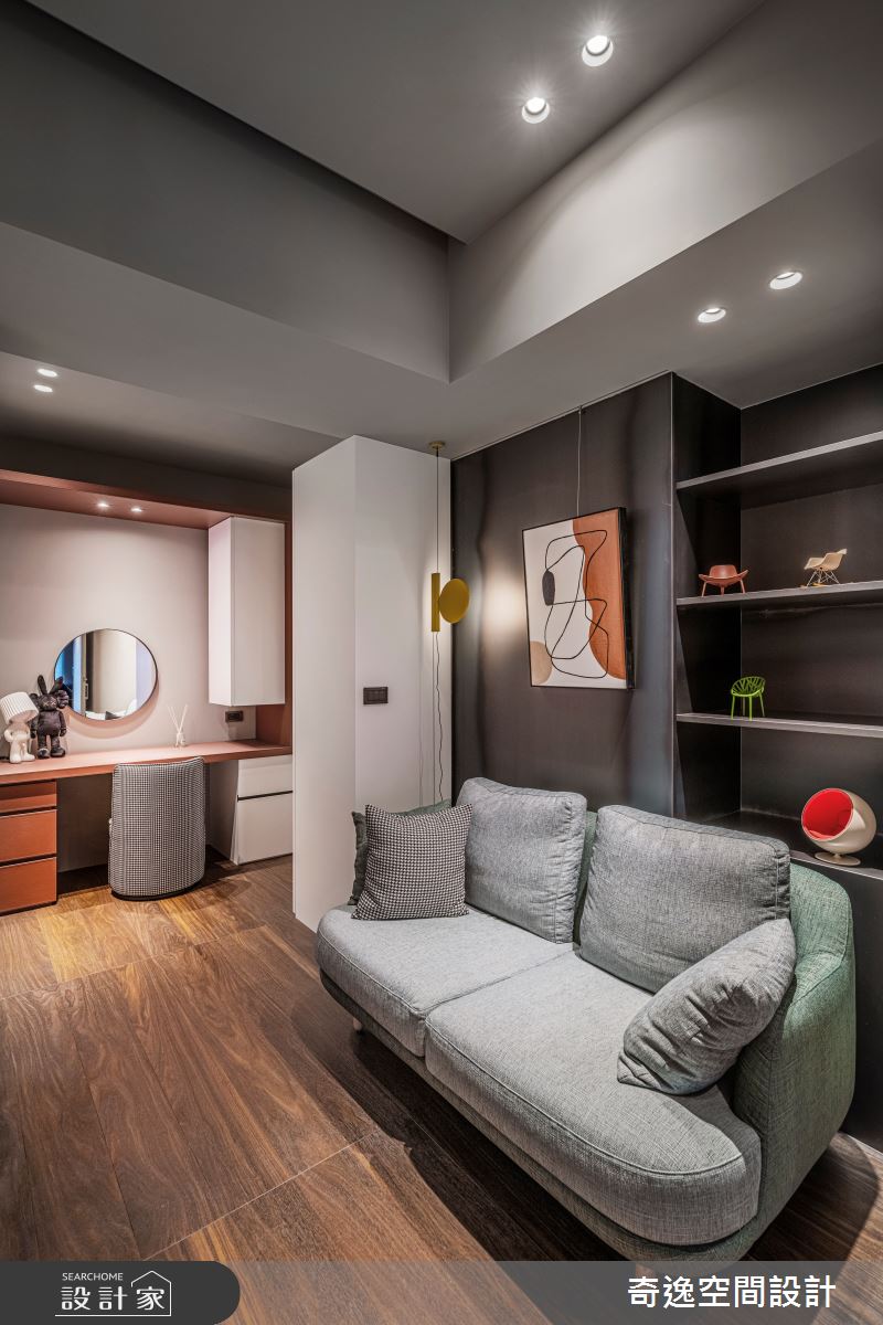 51坪新成屋(5年以下)＿現代風臥室案例圖片＿奇逸空間設計＿奇逸_48之18