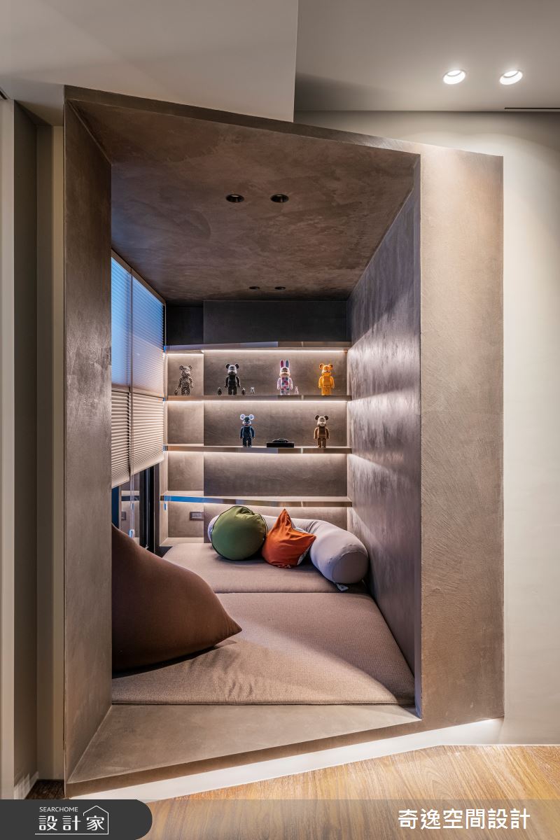 51坪新成屋(5年以下)＿現代風臥室臥榻案例圖片＿奇逸空間設計＿奇逸_48之21