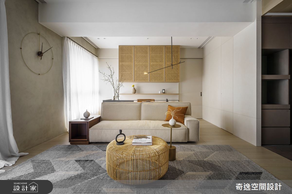 33坪新成屋(5年以下)＿現代風客廳案例圖片＿奇逸空間設計＿奇逸_49之6