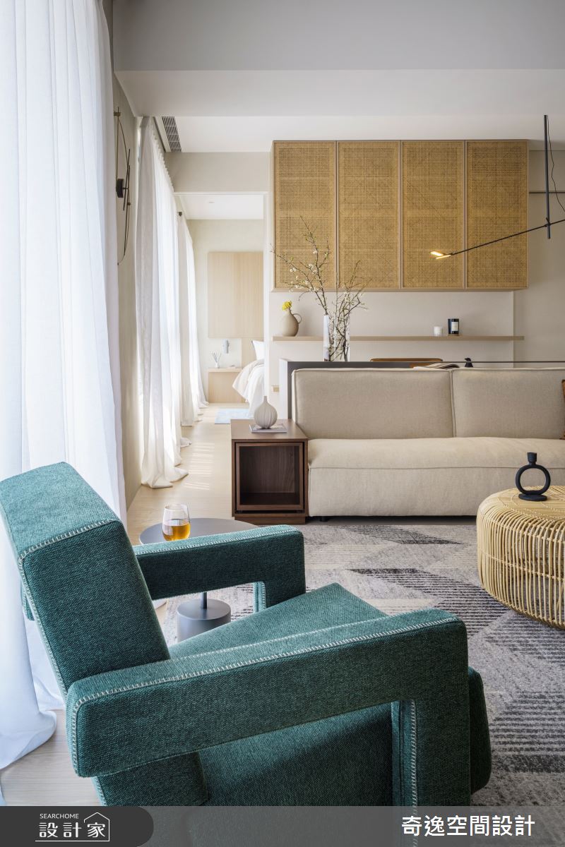 33坪新成屋(5年以下)＿現代風客廳案例圖片＿奇逸空間設計＿奇逸_49之8