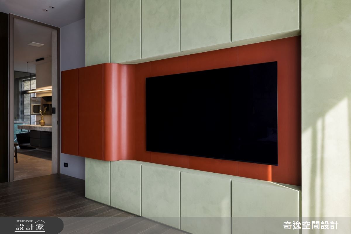 145坪新成屋(5年以下)＿現代風客廳案例圖片＿奇逸空間設計＿奇逸_50之17