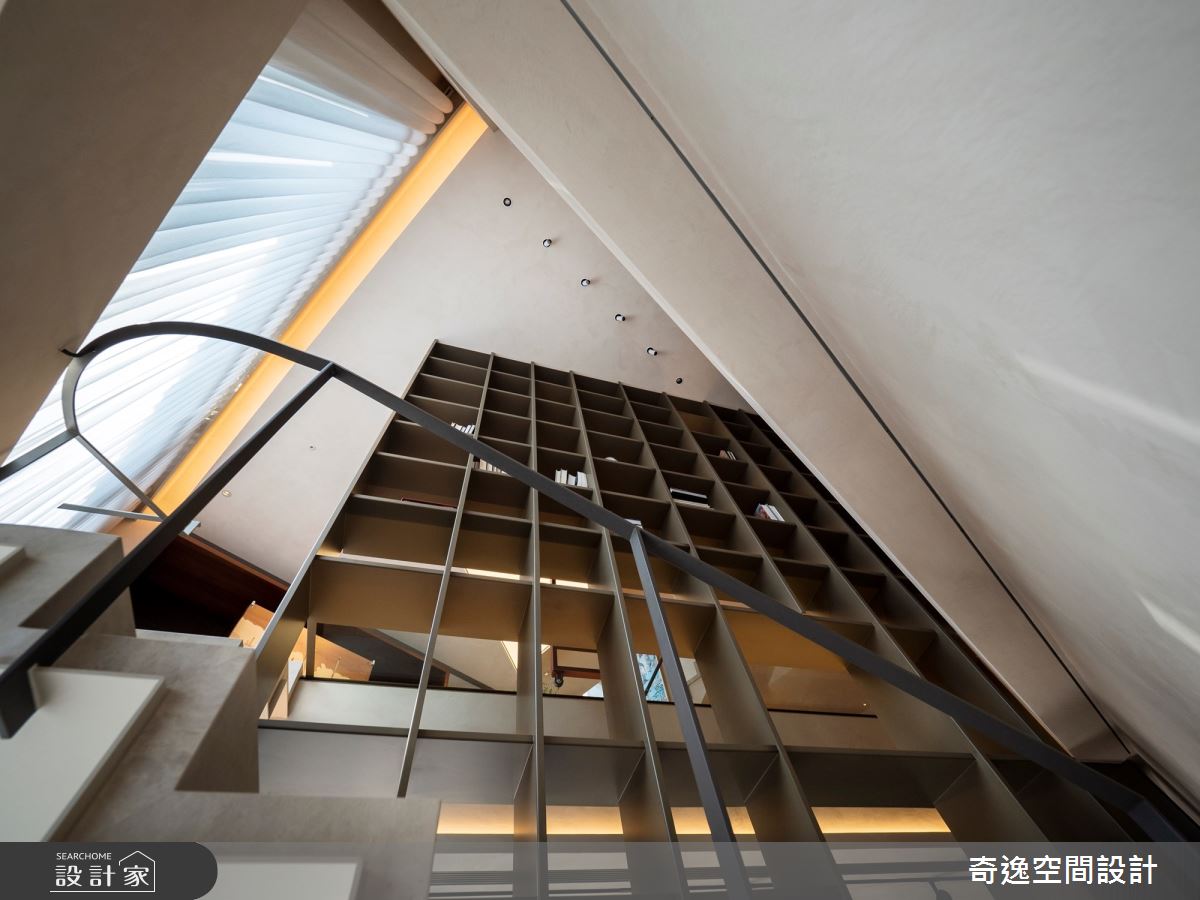145坪新成屋(5年以下)＿現代風樓梯案例圖片＿奇逸空間設計＿奇逸_50之27