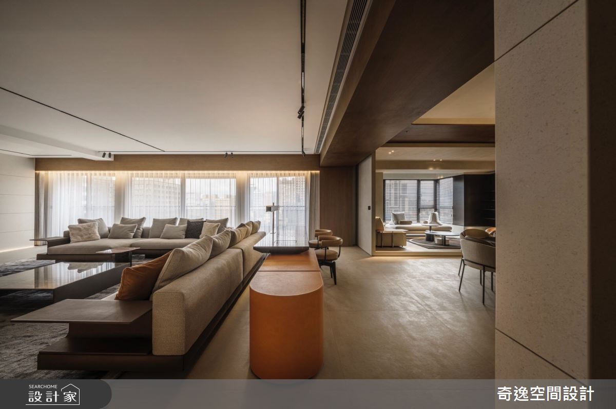 130坪中古屋(5~15年)＿現代風客廳案例圖片＿奇逸空間設計＿奇逸_51之10