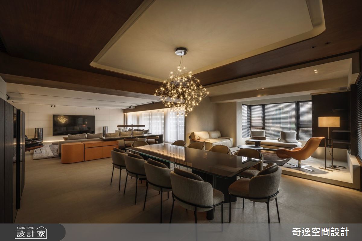 130坪中古屋(5~15年)＿現代風餐廳案例圖片＿奇逸空間設計＿奇逸_51之14