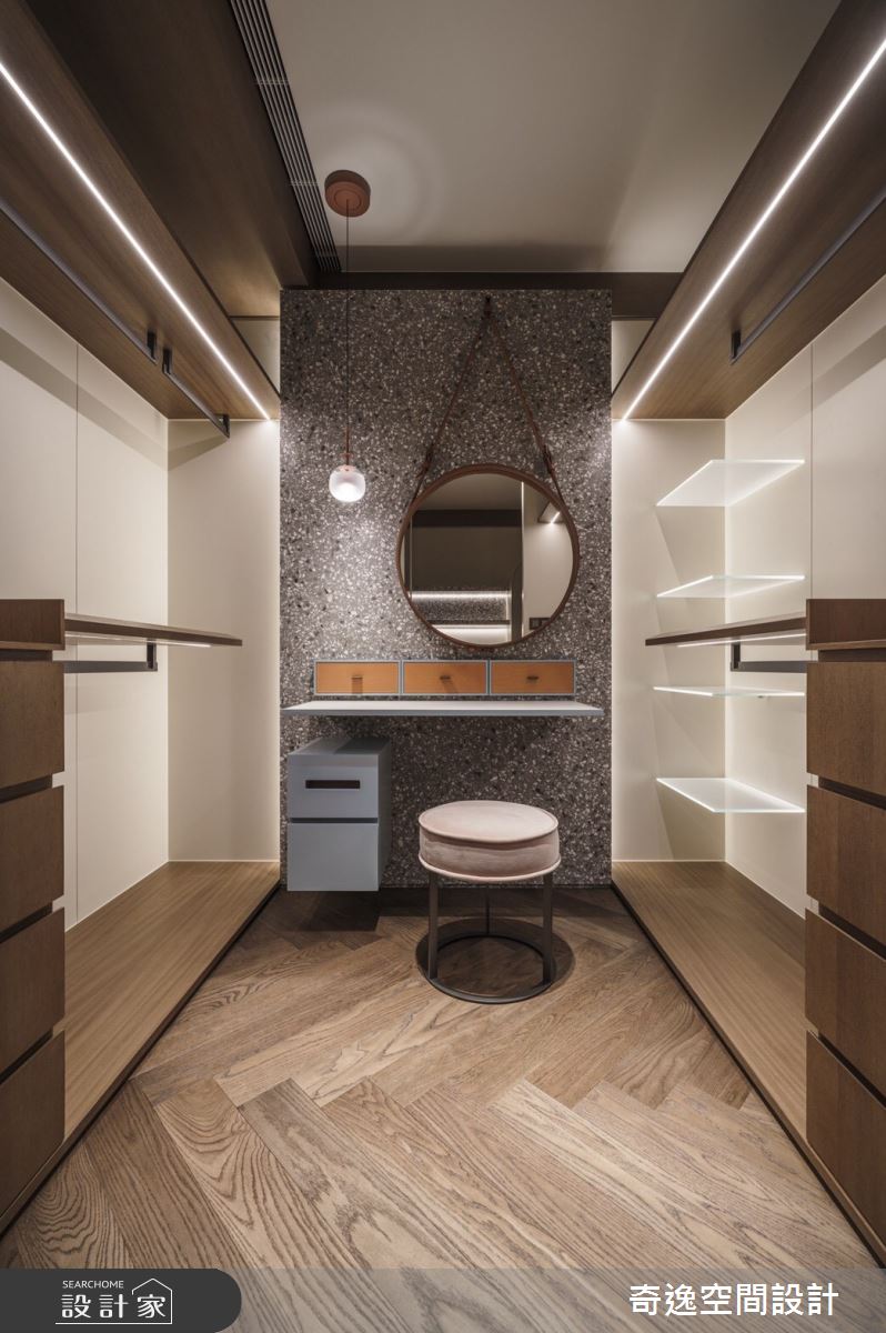130坪中古屋(5~15年)＿現代風更衣間案例圖片＿奇逸空間設計＿奇逸_51之35