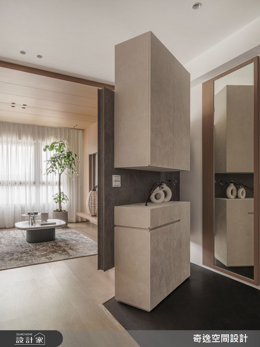 新成屋(5年以下)＿現代風玄關案例圖片＿奇逸空間設計＿奇逸_52之3