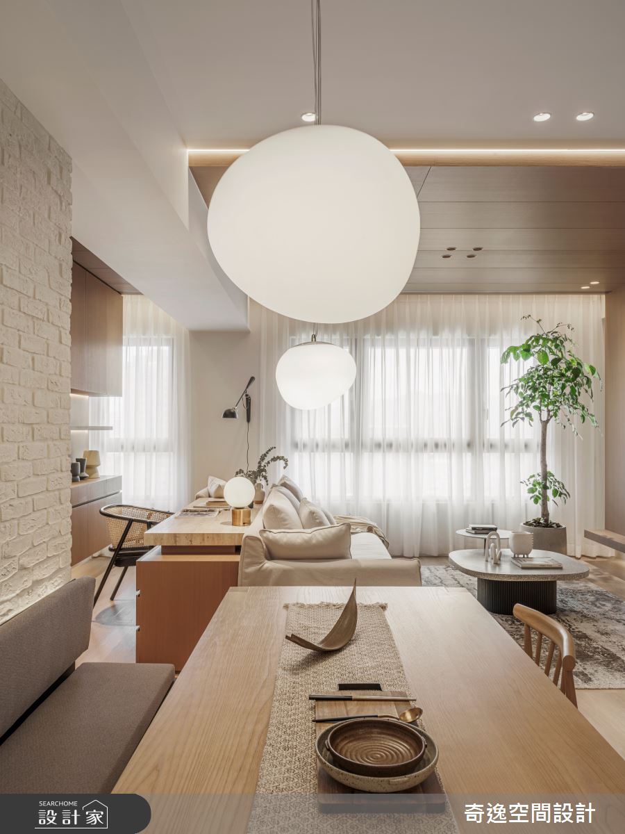 新成屋(5年以下)＿現代風客廳餐廳案例圖片＿奇逸空間設計＿奇逸_52之4