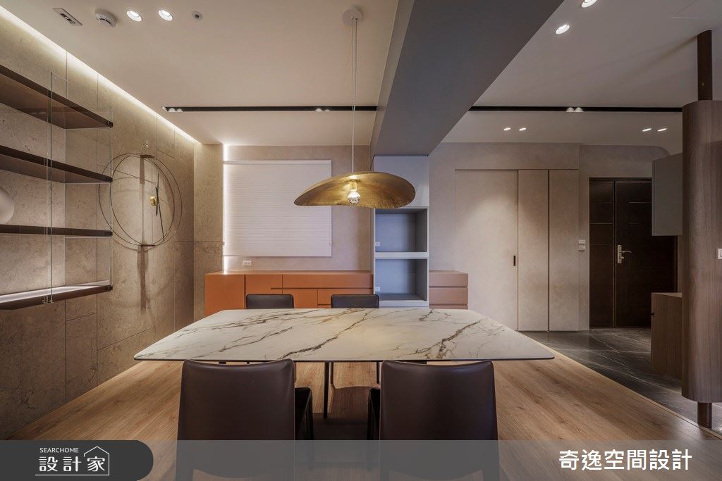 40坪新成屋(5年以下)＿現代風餐廳案例圖片＿奇逸空間設計＿奇逸_53之18