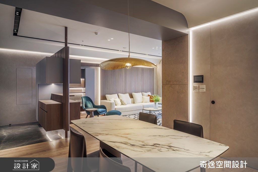 40坪新成屋(5年以下)＿現代風餐廳案例圖片＿奇逸空間設計＿奇逸_53之20