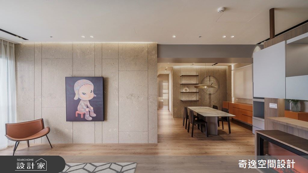 40坪新成屋(5年以下)＿現代風客廳餐廳案例圖片＿奇逸空間設計＿奇逸_53之13