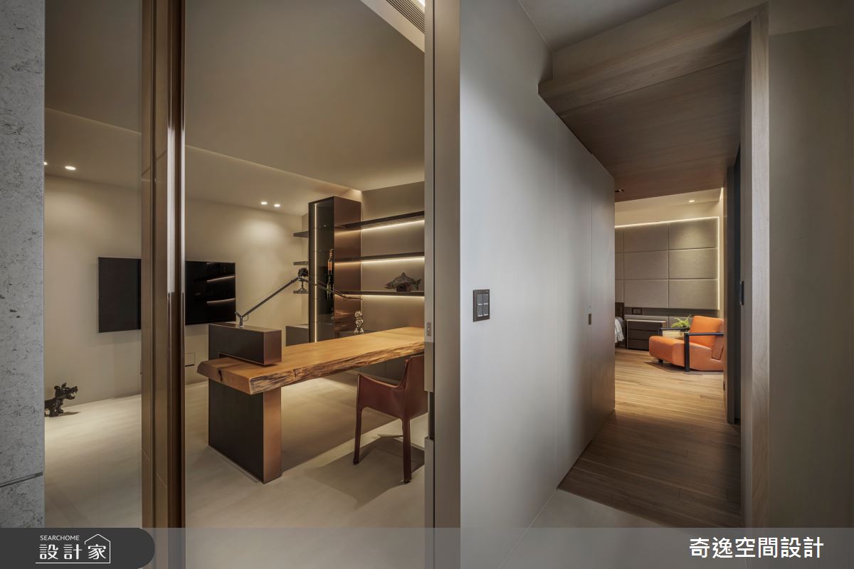 中古屋(5~15年)＿現代風書房多功能室案例圖片＿奇逸空間設計＿奇逸_54之15