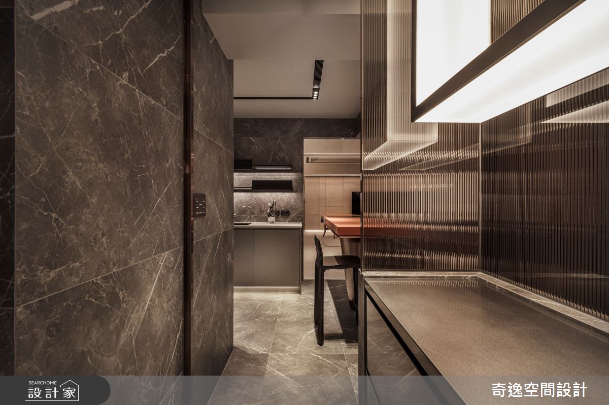 中古屋(5~15年)＿現代風廚房中島案例圖片＿奇逸空間設計＿奇逸_54之13
