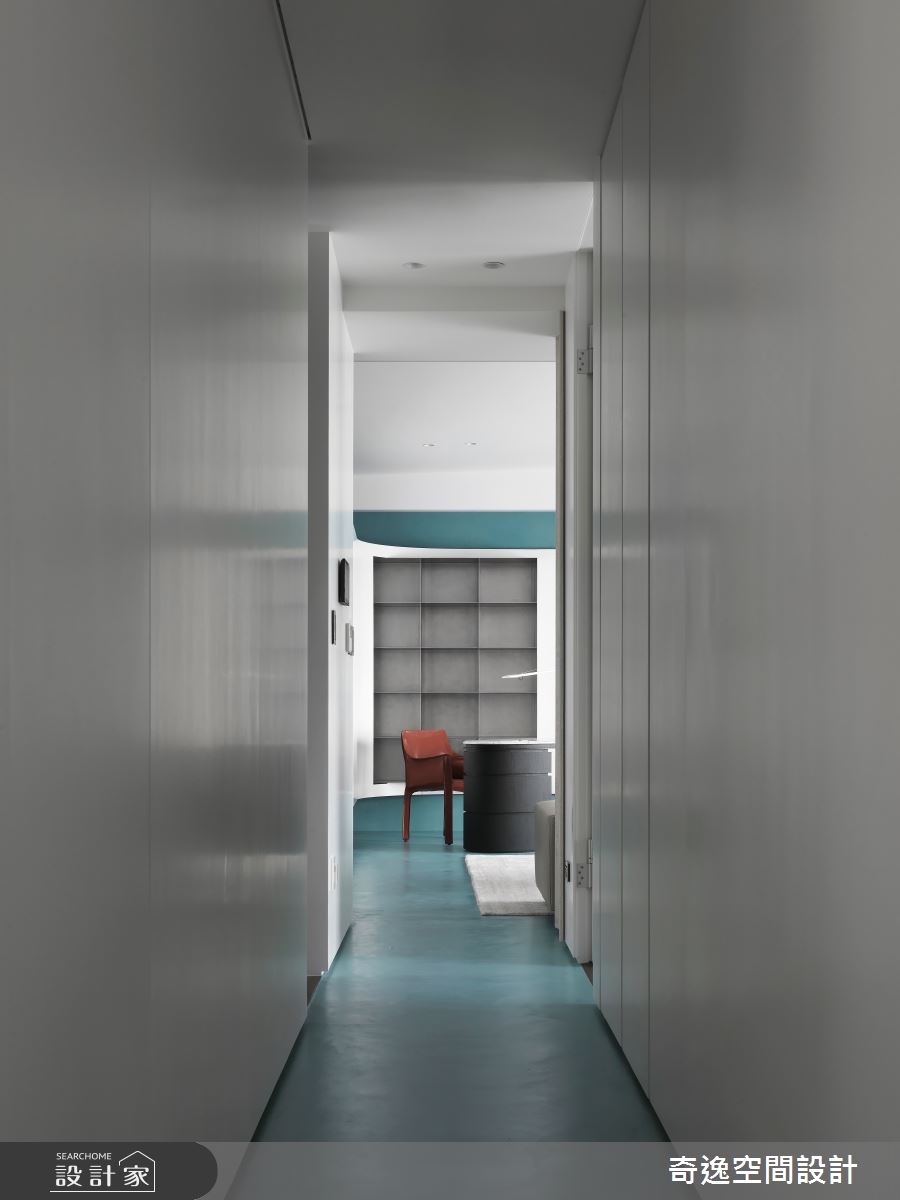 40坪新成屋(5年以下)＿現代風走廊案例圖片＿奇逸空間設計＿奇逸_55之15