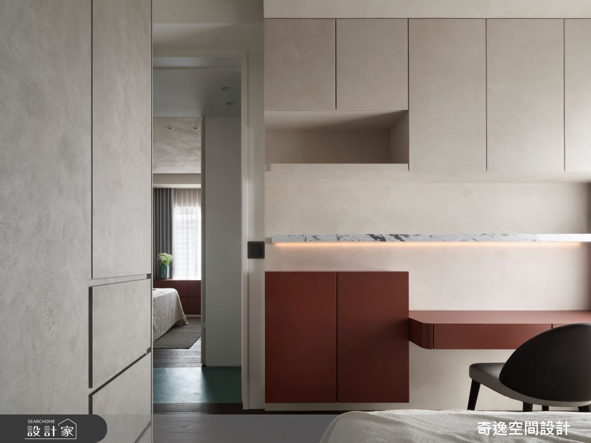 40坪新成屋(5年以下)＿現代風臥室案例圖片＿奇逸空間設計＿奇逸_55之17