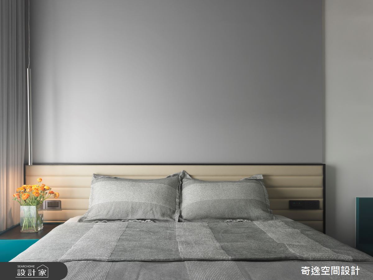 40坪新成屋(5年以下)＿現代風臥室案例圖片＿奇逸空間設計＿奇逸_55之23