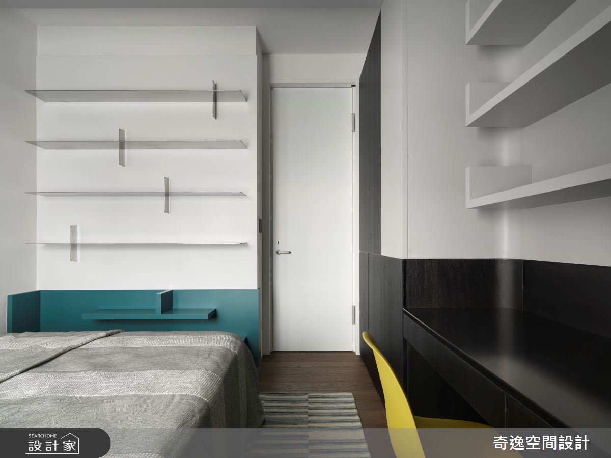 40坪新成屋(5年以下)＿現代風臥室案例圖片＿奇逸空間設計＿奇逸_55之24