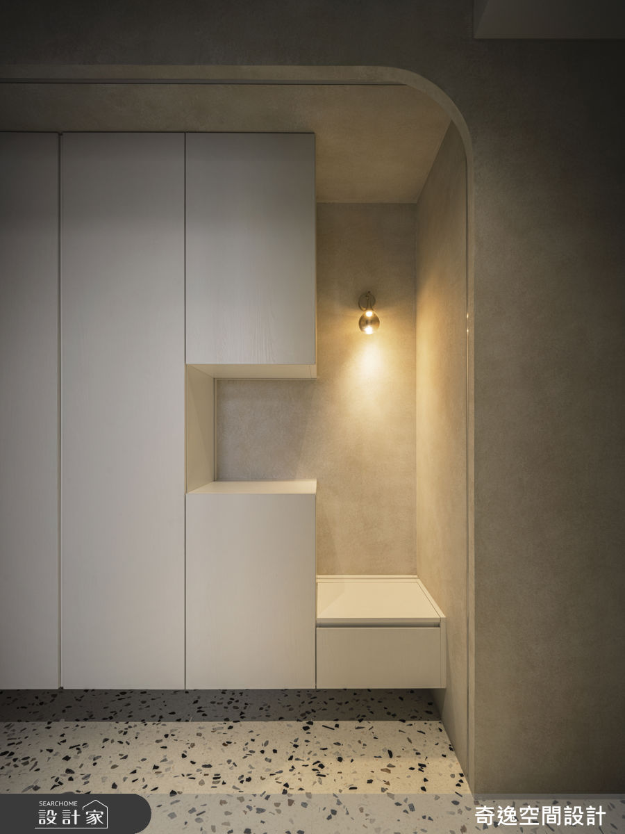 毛胚屋＿現代風玄關案例圖片＿奇逸空間設計＿奇逸_60之1
