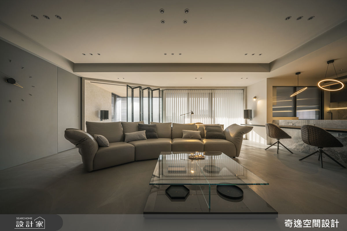 毛胚屋＿現代風客廳案例圖片＿奇逸空間設計＿奇逸_60之8