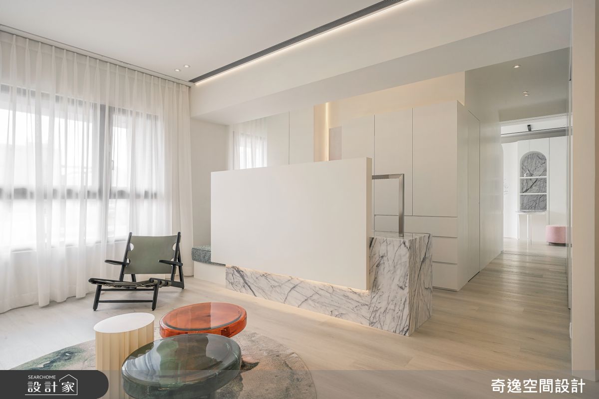 24坪新成屋(5年以下)＿現代風客廳案例圖片＿奇逸空間設計＿奇逸_63之7