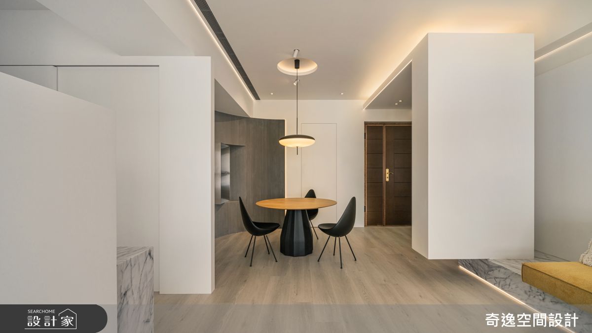 24坪新成屋(5年以下)＿現代風客廳餐廳案例圖片＿奇逸空間設計＿奇逸_63之11