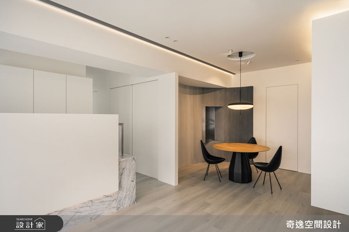 24坪新成屋(5年以下)＿現代風客廳餐廳案例圖片＿奇逸空間設計＿奇逸_63之10
