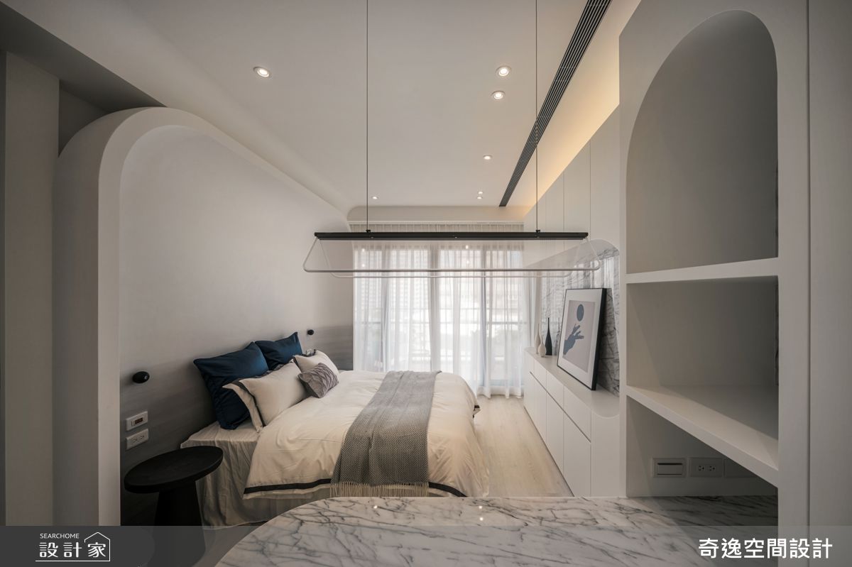 24坪新成屋(5年以下)＿現代風臥室案例圖片＿奇逸空間設計＿奇逸_63之24