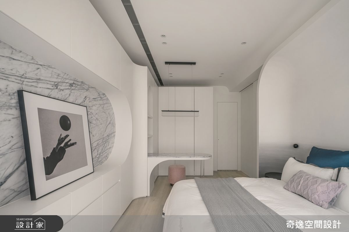 24坪新成屋(5年以下)＿現代風臥室案例圖片＿奇逸空間設計＿奇逸_63之23