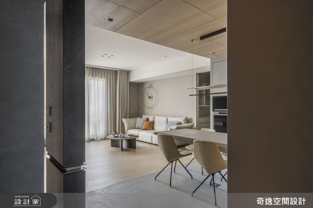 31坪新成屋(5年以下)＿現代風客廳餐廳案例圖片＿奇逸空間設計＿奇逸_64之2