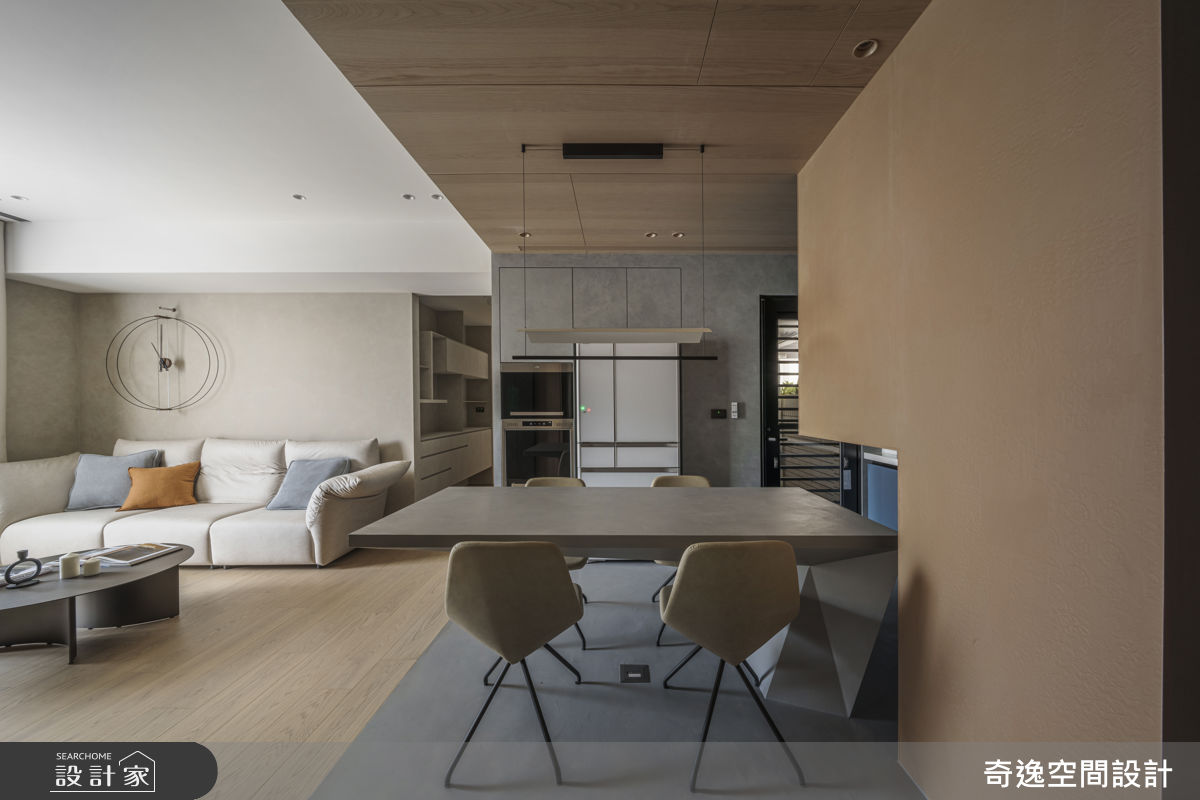 31坪新成屋(5年以下)＿現代風客廳餐廳案例圖片＿奇逸空間設計＿奇逸_64之5