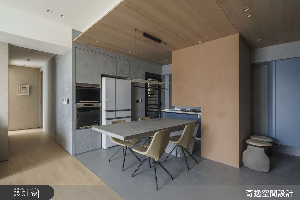31坪新成屋(5年以下)＿現代風餐廳廚房案例圖片＿奇逸空間設計＿奇逸_64之12