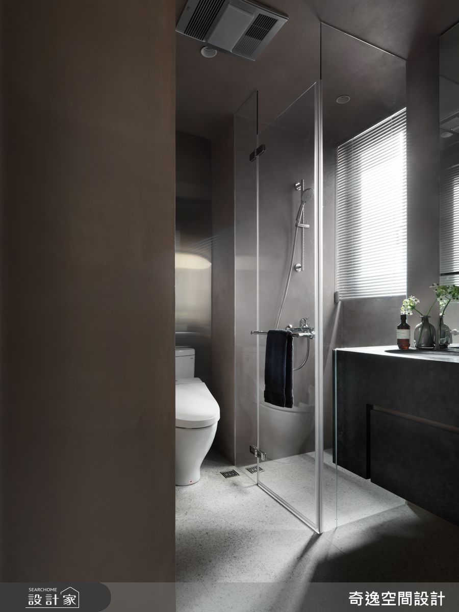 18坪新成屋(5年以下)＿現代風浴室案例圖片＿奇逸空間設計＿奇逸_65之23