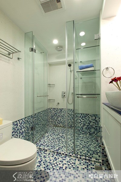 老屋(16~30年)＿北歐風浴室案例圖片＿橙白室內裝修設計工程有限公司＿橙白_01之35