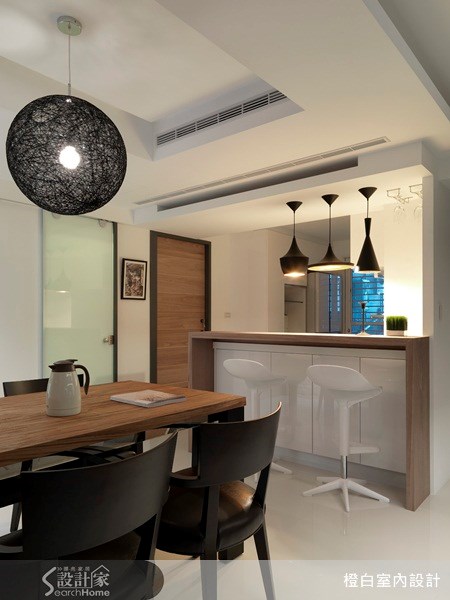 老屋(16~30年)＿北歐風餐廳案例圖片＿橙白室內裝修設計工程有限公司＿橙白_01之17