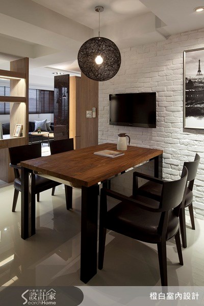 老屋(16~30年)＿北歐風餐廳案例圖片＿橙白室內裝修設計工程有限公司＿橙白_01之16