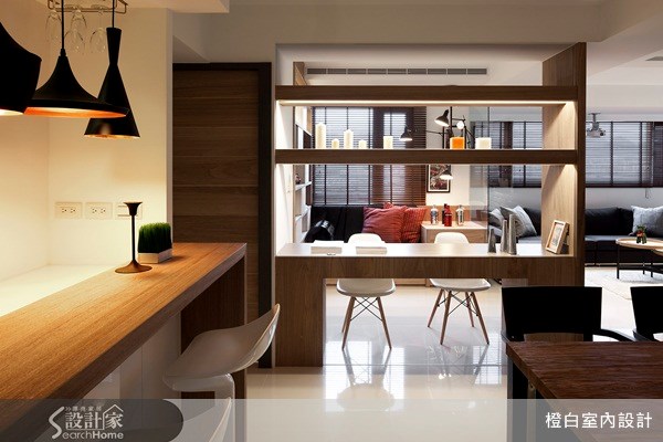 老屋(16~30年)＿北歐風餐廳案例圖片＿橙白室內裝修設計工程有限公司＿橙白_01之14