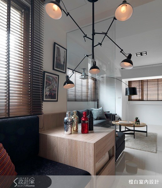 老屋(16~30年)＿北歐風客廳案例圖片＿橙白室內裝修設計工程有限公司＿橙白_01之8