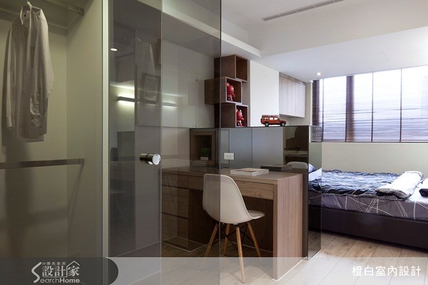 老屋(16~30年)＿北歐風臥室案例圖片＿橙白室內裝修設計工程有限公司＿橙白_01之26